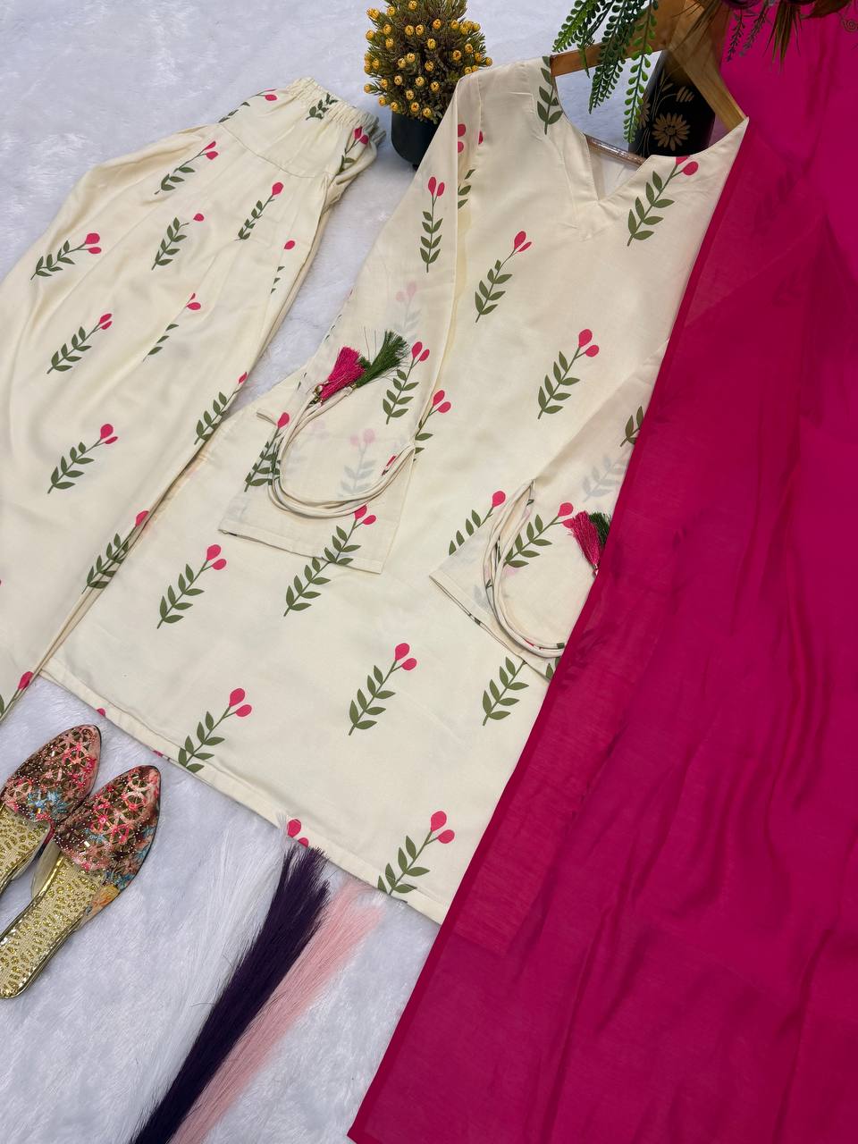The Ethereal Ivory Floral Heritage Set